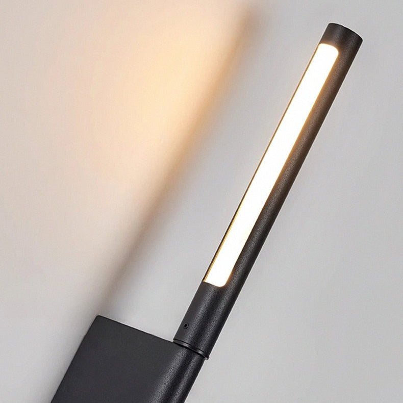 Pull Up Rotating Cylinder Wall Lamp