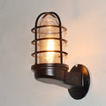 Cylinder Aluminum Glass Outdoor Light
