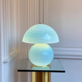 Water Ripple Round Half Table Lamp