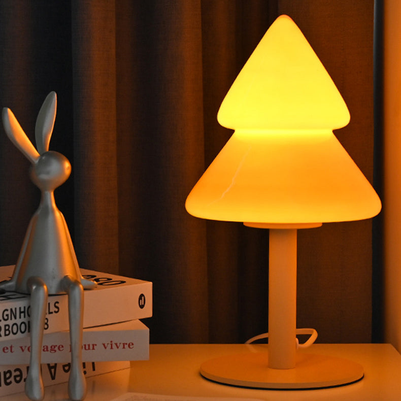 Christmas Tree Iron Glass Table Lamp