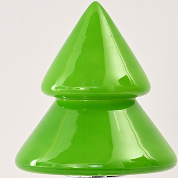 Christmas Tree Iron Glass Table Lamp