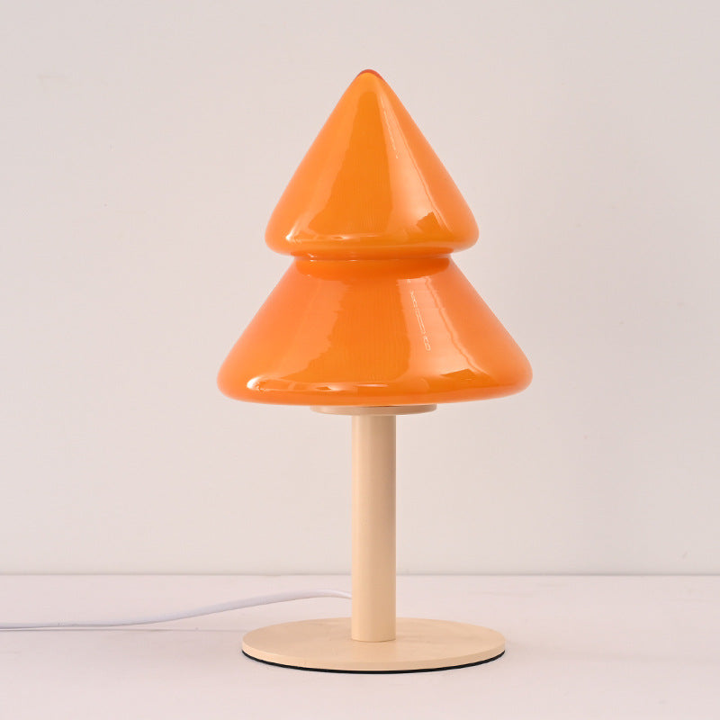 Christmas Tree Iron Glass Table Lamp