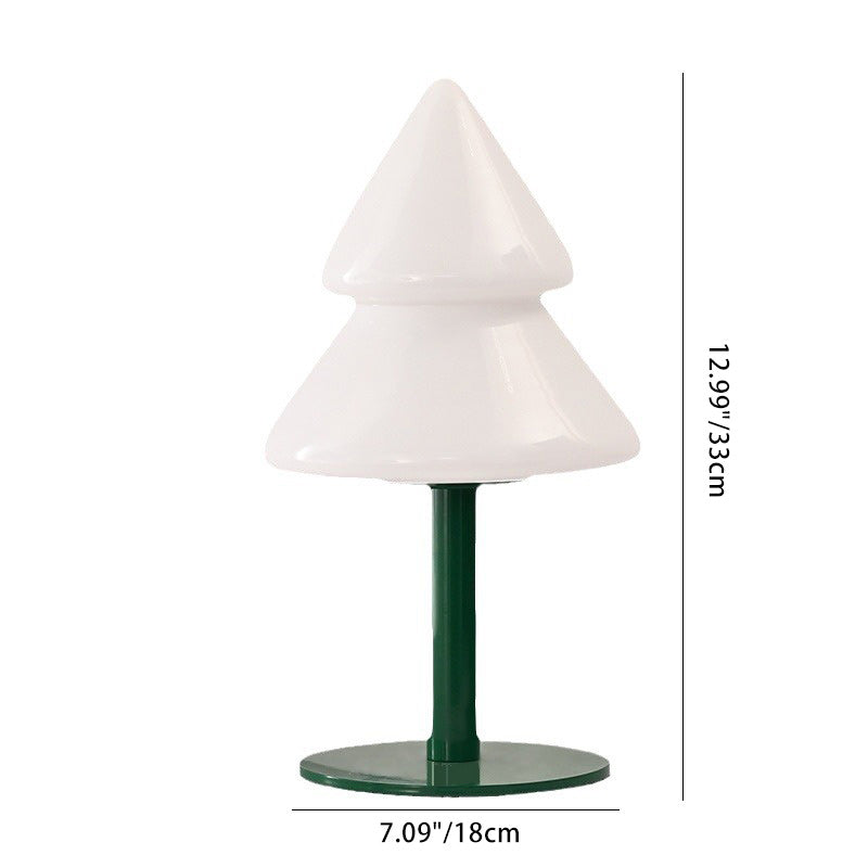 Christmas Tree Iron Glass Table Lamp