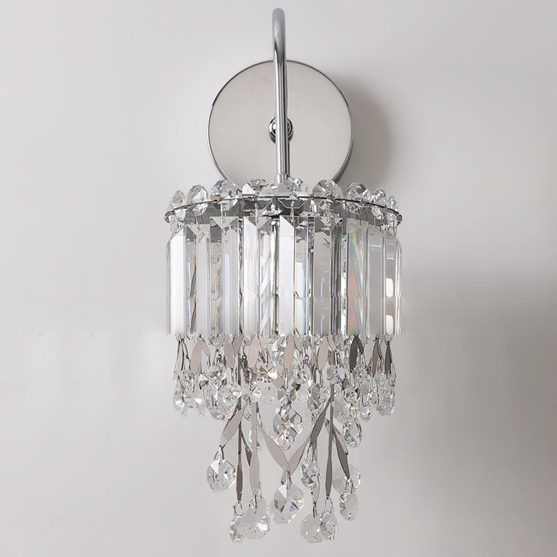 Round Cylinder Hardware Stainless Wall Lamp