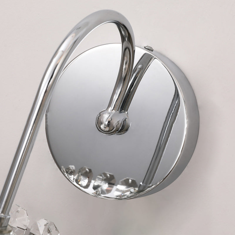 Round Cylinder Hardware Stainless Wall Lamp