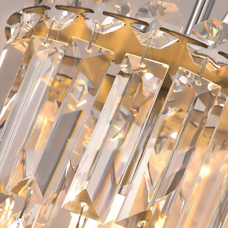 Round Cylinder Hardware Stainless Wall Lamp