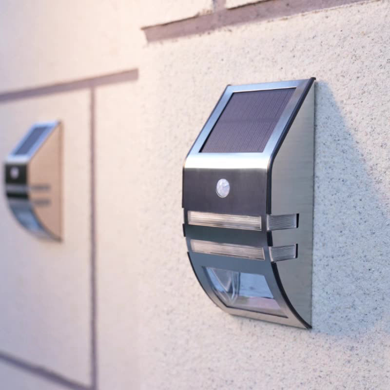 Trapezoidal ABS PC Stainless Outdoor Light