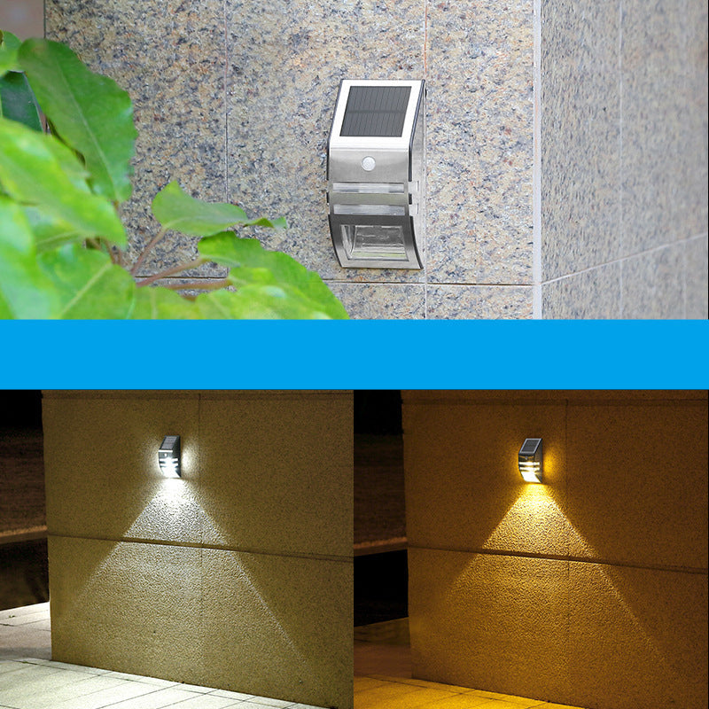 Trapezoidal ABS PC Stainless Outdoor Light