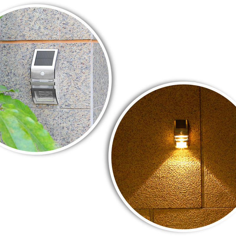 Trapezoidal ABS PC Stainless Outdoor Light