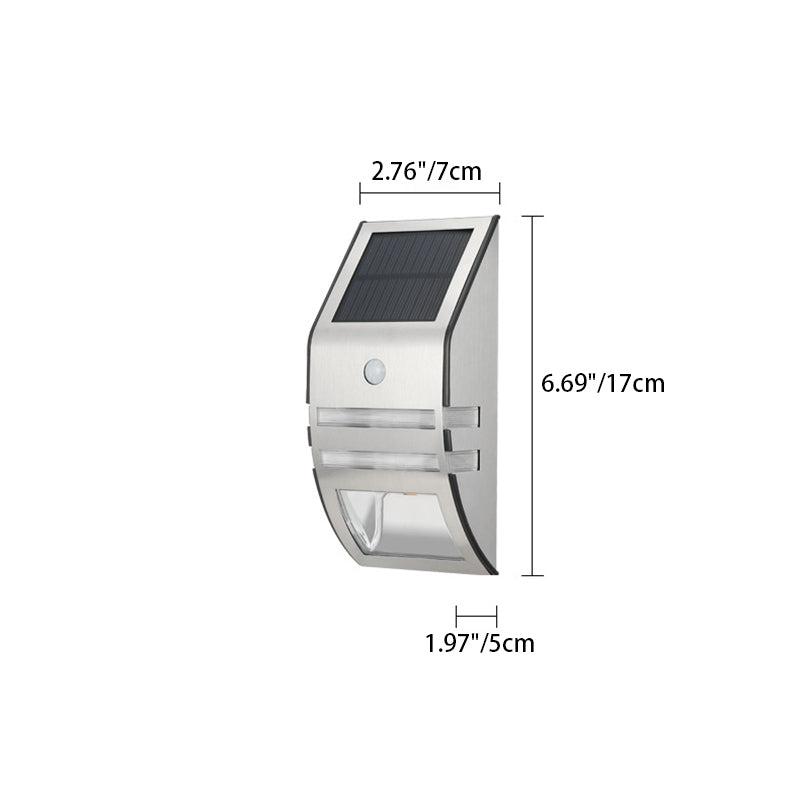 Trapezoidal ABS PC Stainless Outdoor Light