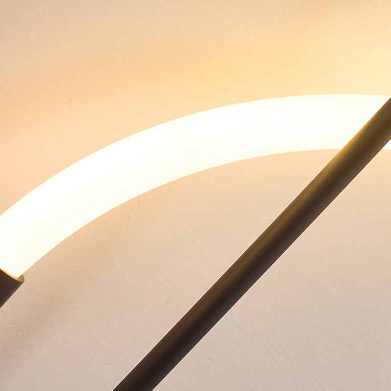 Music Note Shape Iron Wall Lamp