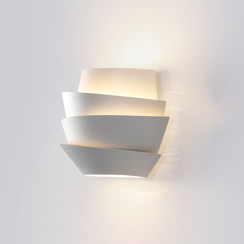 Pinecone Shape Iron Bedroom 2-Light Wall Lamp