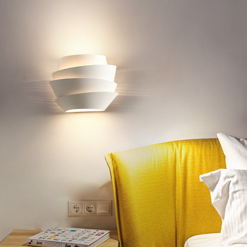 Pinecone Shape Iron Bedroom 2-Light Wall Lamp