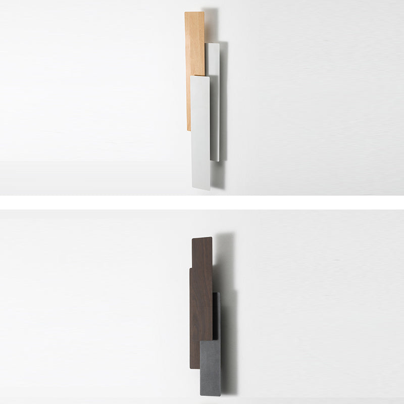 Rectangle Iron Bedroom Wall Lamp