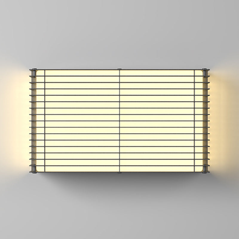 Rectangle PE Stainless Steel Outdoor Light