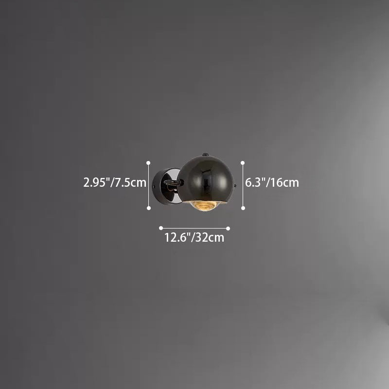 Round Cylinder Cone Iron Wall Lamp