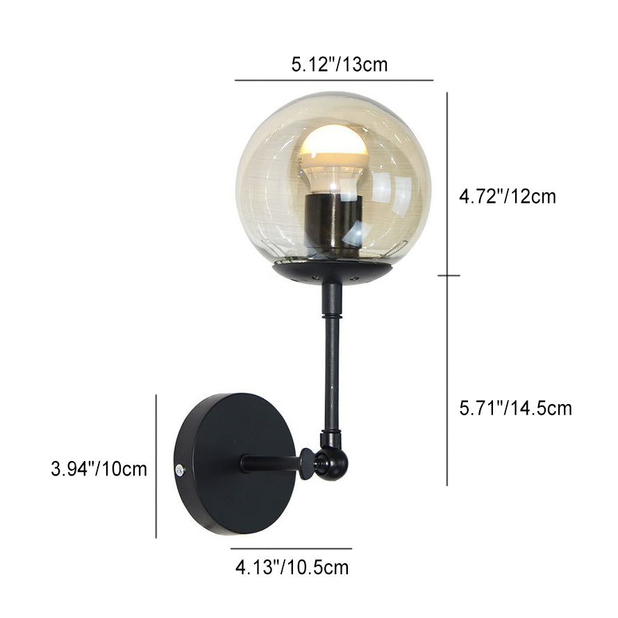 Magic Bean Round Iron Wall Lamp