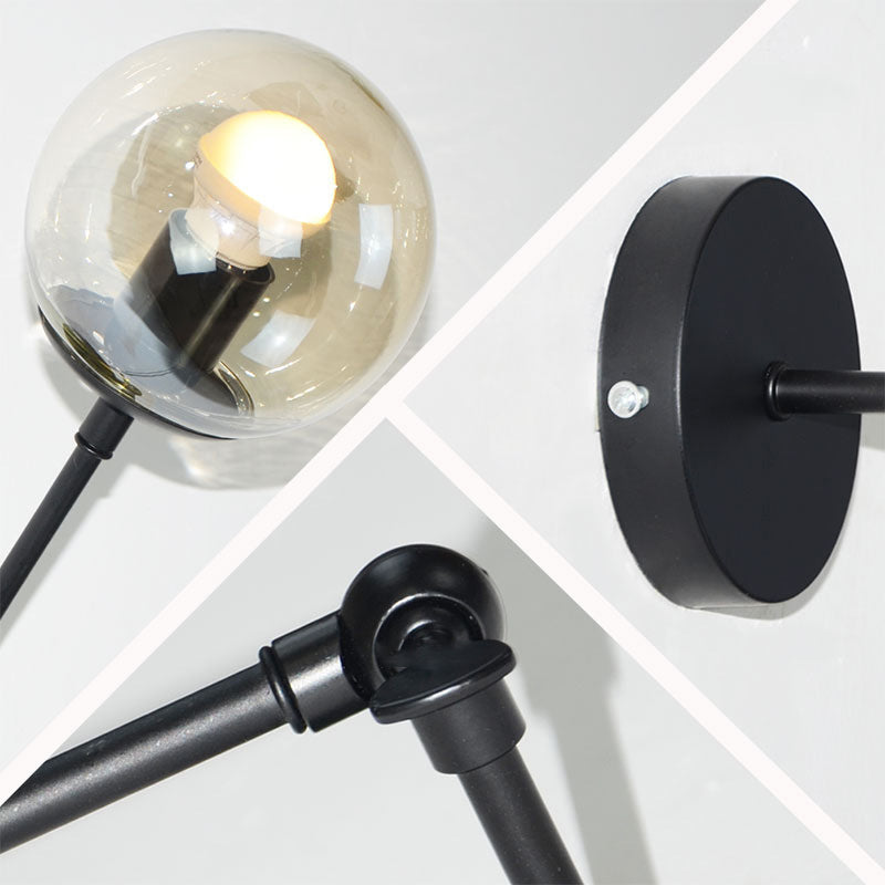 Magic Bean Round Iron Wall Lamp