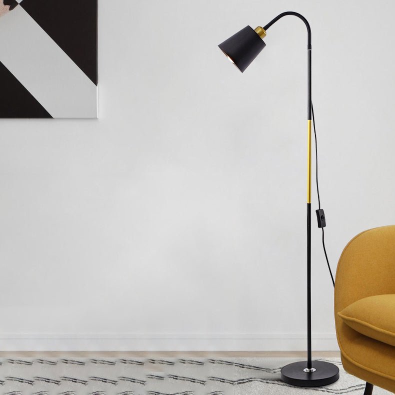 Modern Minimalist Round Cone Floor Lamp