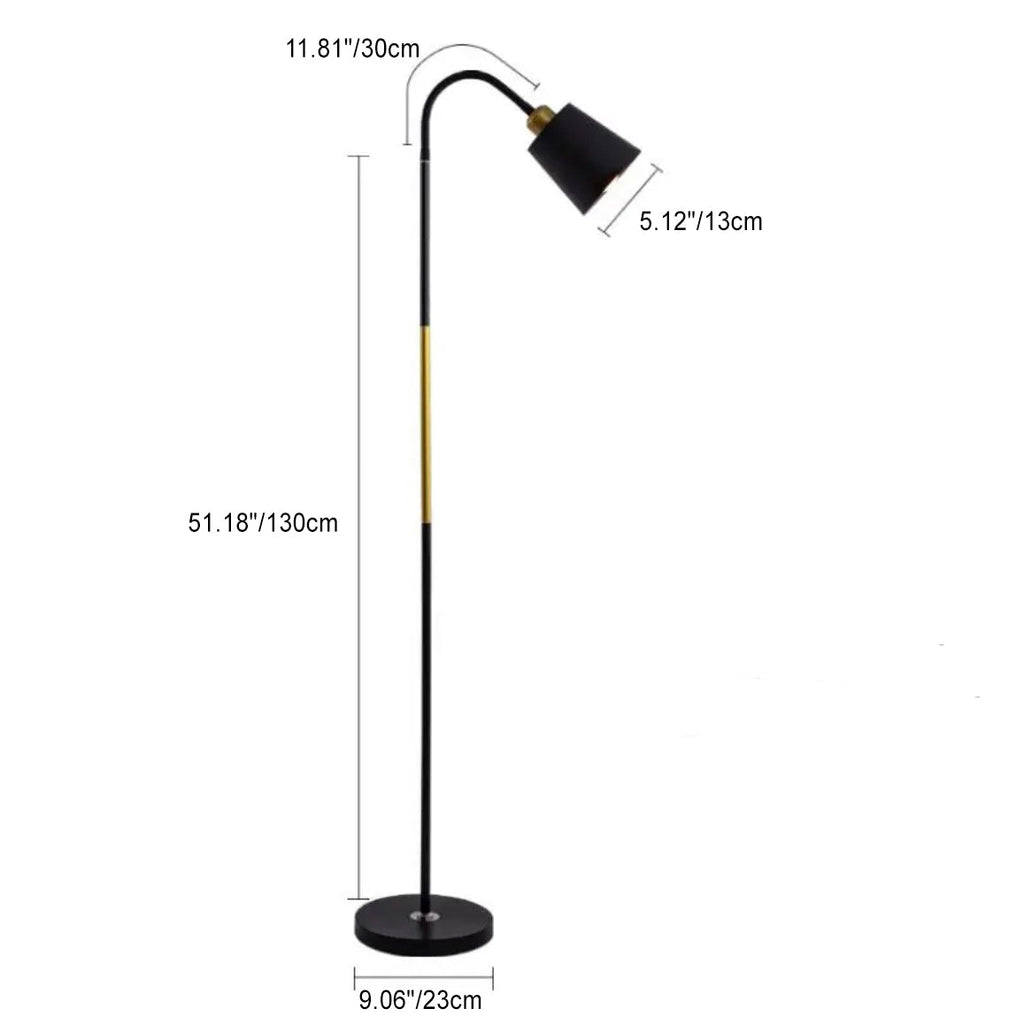 Modern Minimalist Round Cone Floor Lamp