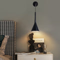Round Cone Iron Bedroom Wall Lamp