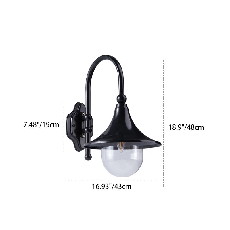 Horn Shape Round Cone Outdoor Light
