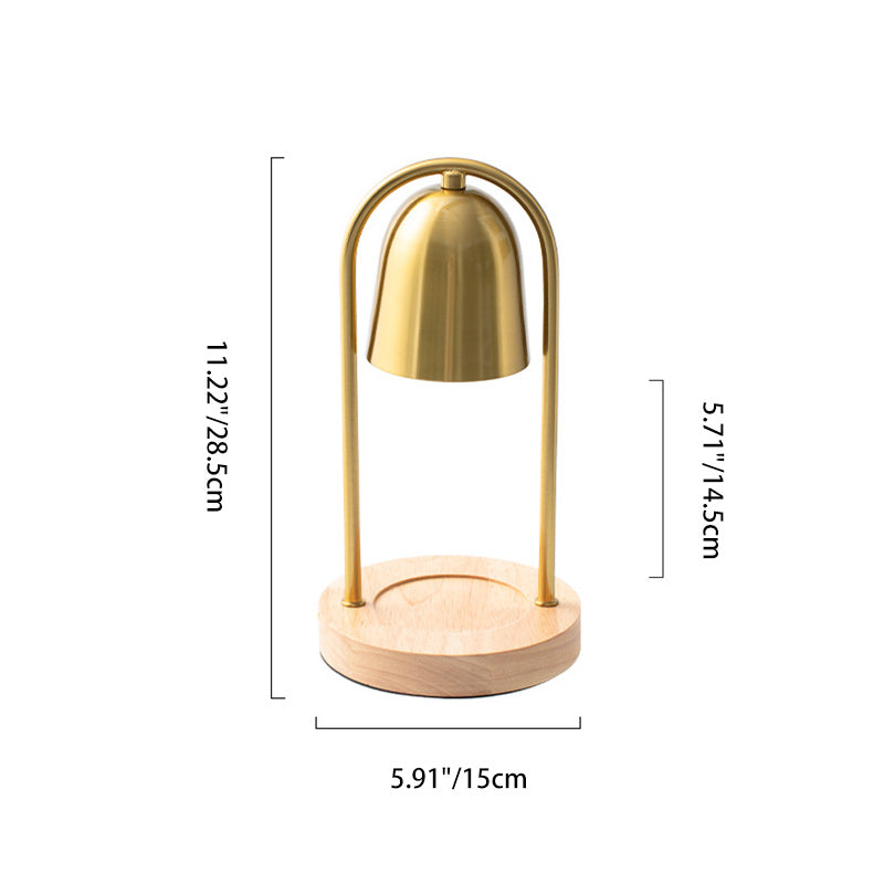 Bell Round Cylinder Iron Table Lamp