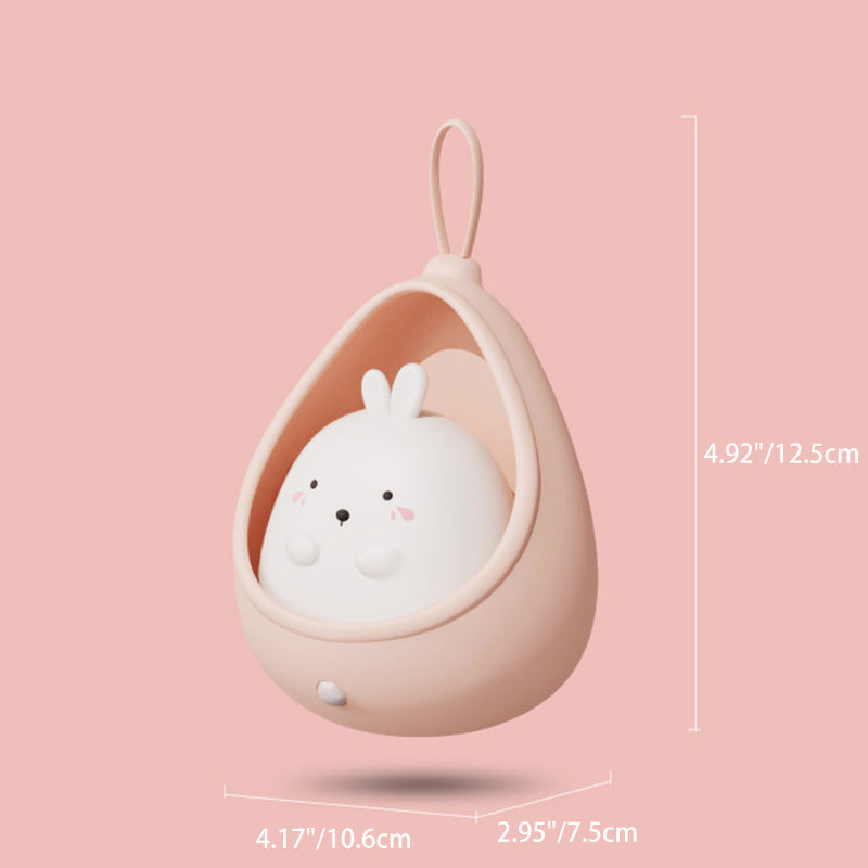 Cat Rabbit Triangle Cone Table Lamp