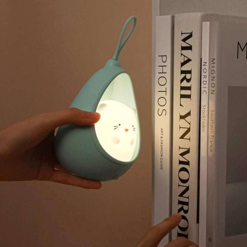 Cat Rabbit Triangle Cone Table Lamp