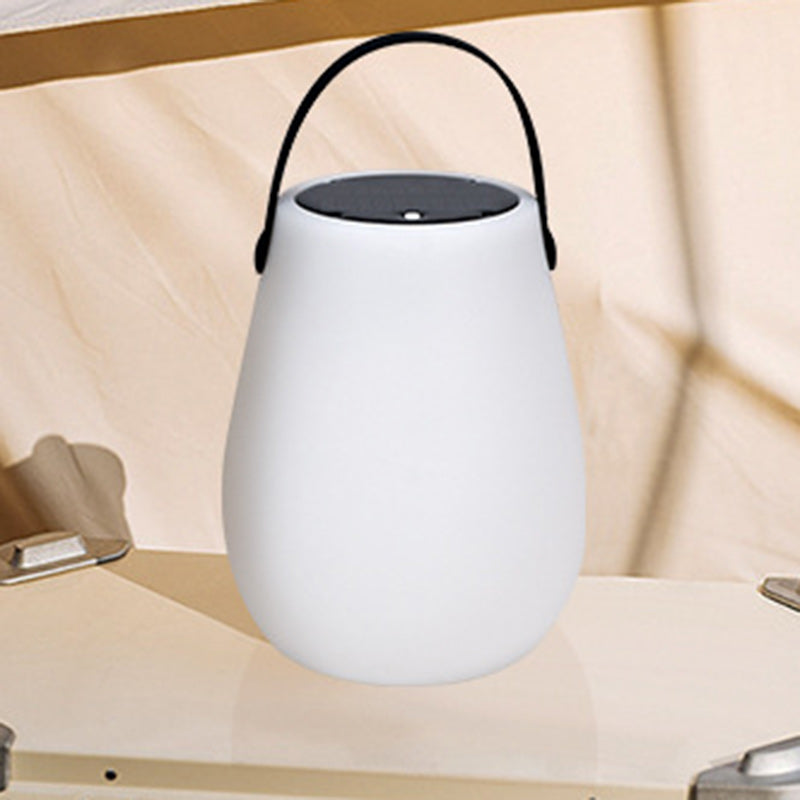 Portable PE Round Cylinder Outdoor Light