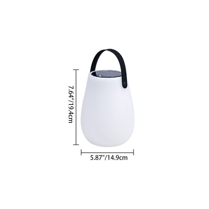 Portable PE Round Cylinder Outdoor Light