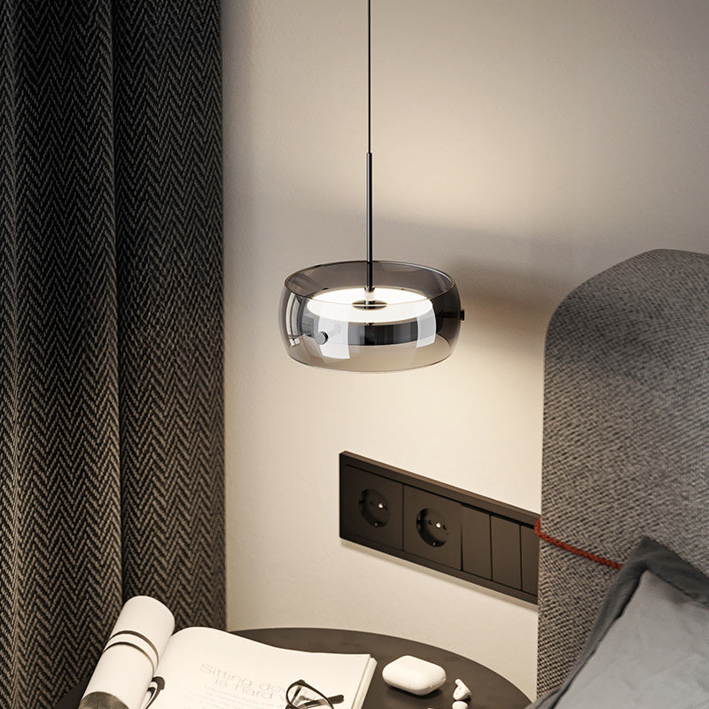 Round Cylinder Iron Aluminum Wall Lamp
