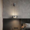 Round Cylinder Iron Aluminum Wall Lamp