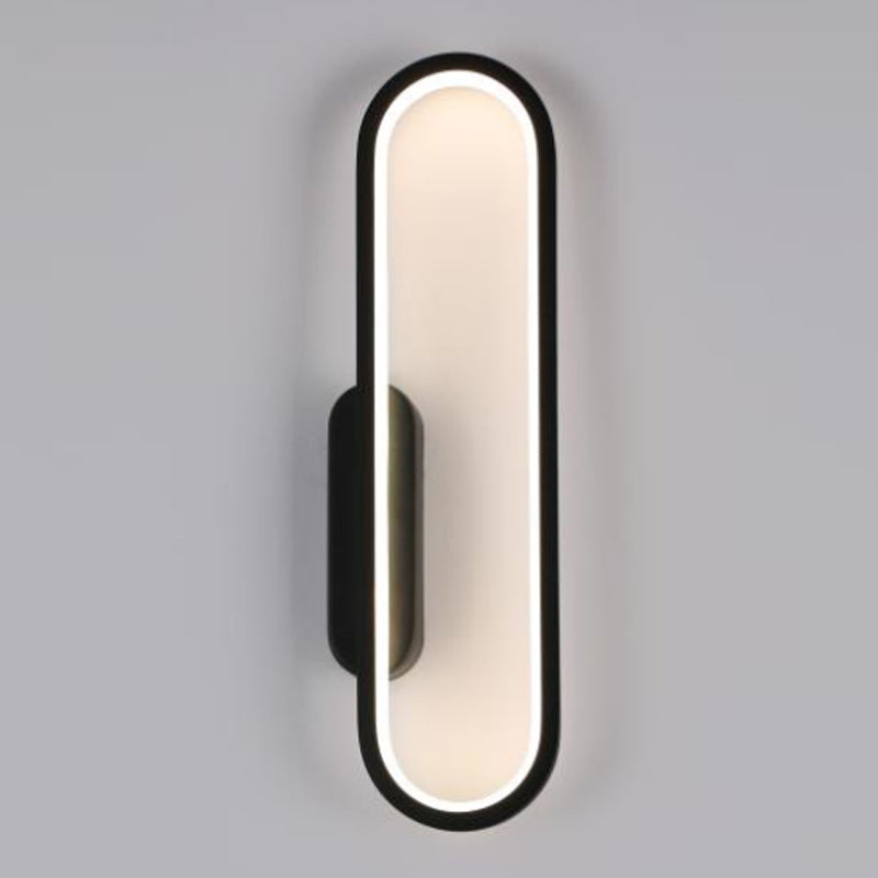 Oval Linear Hardware Acrylic Wall Lamp