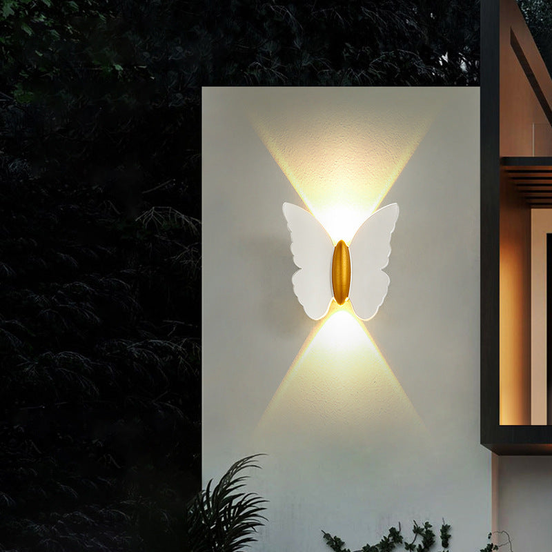 Butterfly Aluminum Optical Lens Outdoor Light