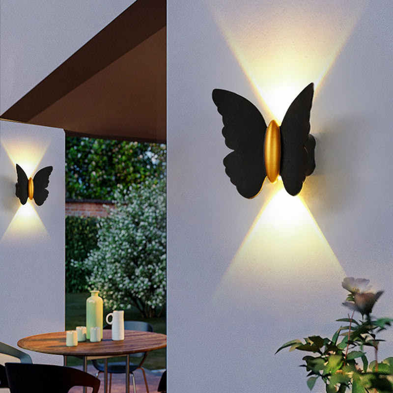 Butterfly Aluminum Optical Lens Outdoor Light