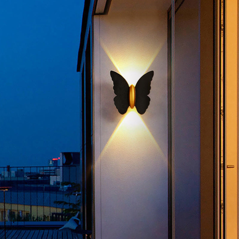 Butterfly Aluminum Optical Lens Outdoor Light