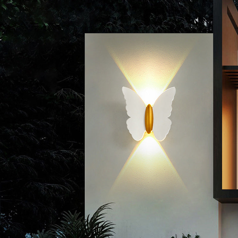 Butterfly Aluminum Optical Lens Outdoor Light