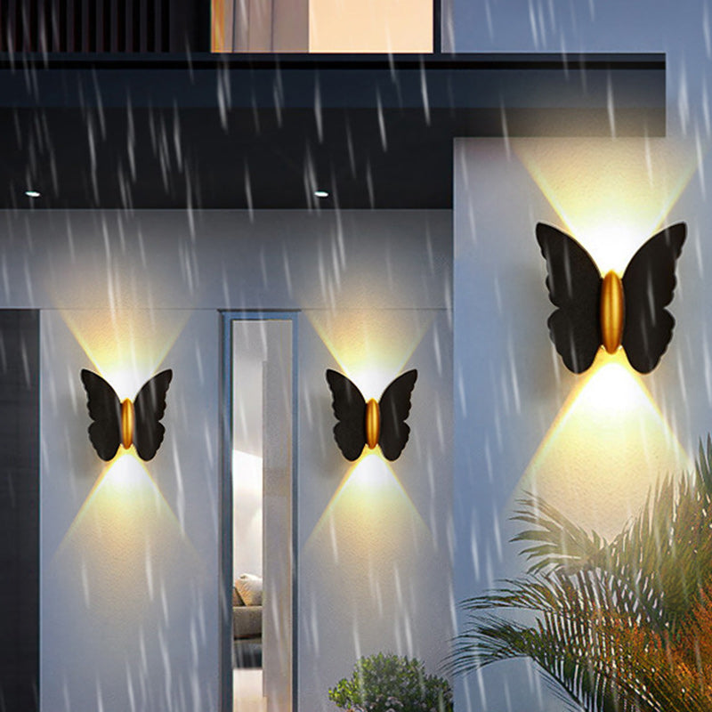 Butterfly Aluminum Optical Lens Outdoor Light