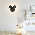 Cartoon Round Iron Bedroom Wall Lamp