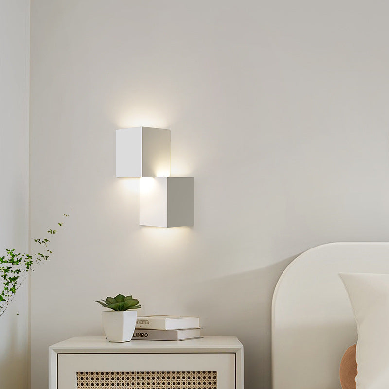 Square Triangle Iron Acrylic Wall Lamp