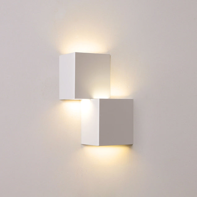 Square Triangle Iron Acrylic Wall Lamp