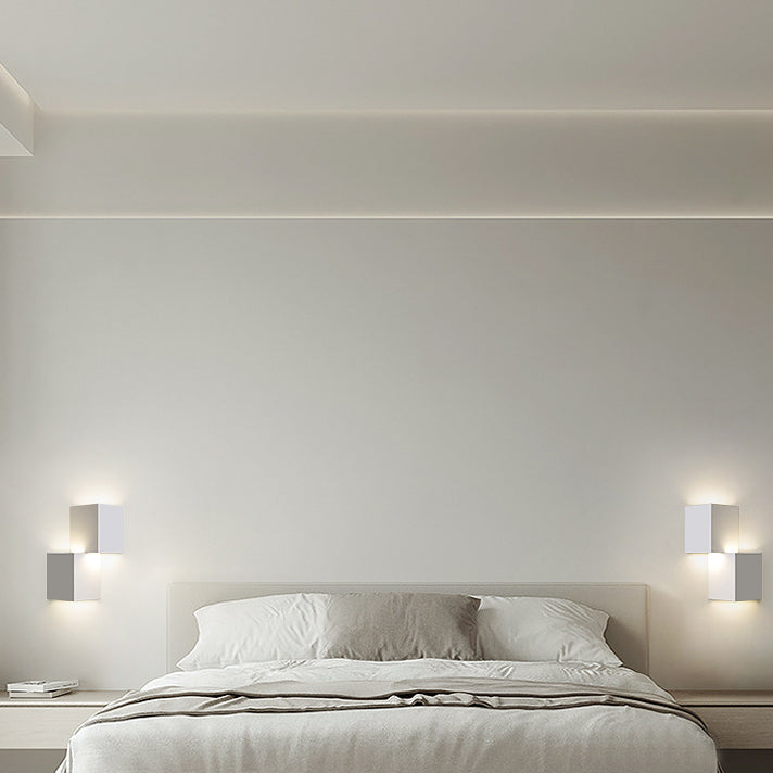 Square Triangle Iron Acrylic Wall Lamp