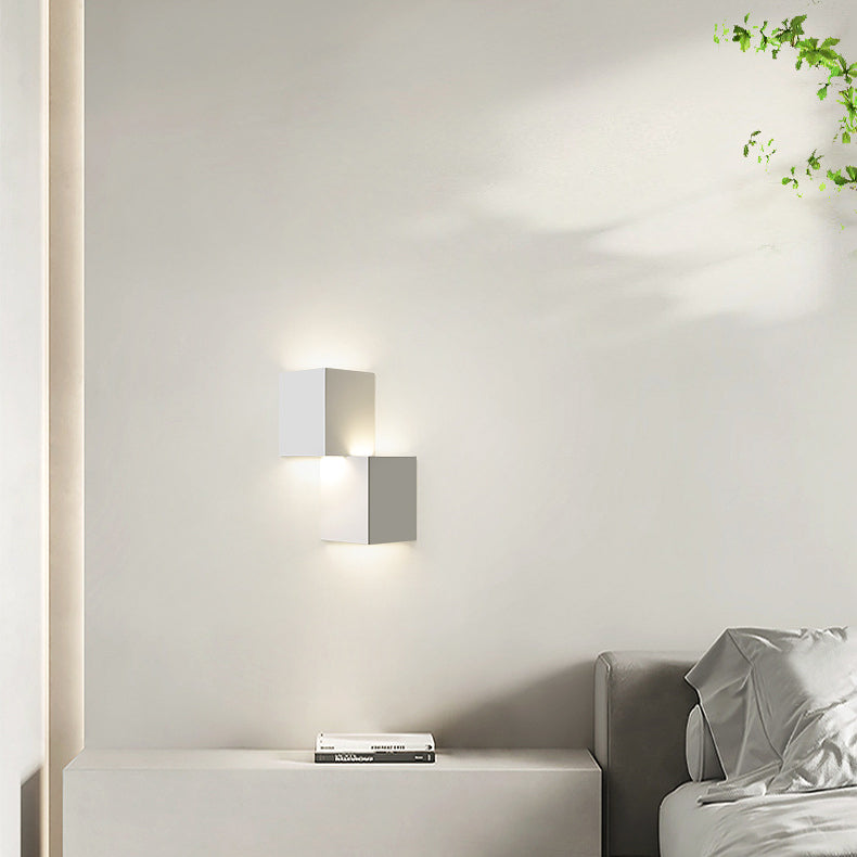 Square Triangle Iron Acrylic Wall Lamp