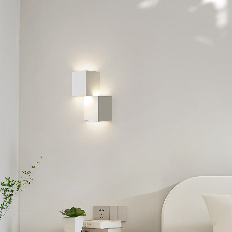 Square Triangle Iron Acrylic Wall Lamp