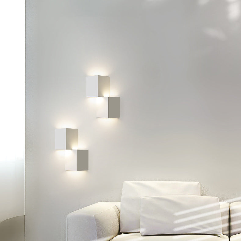 Square Triangle Iron Acrylic Wall Lamp
