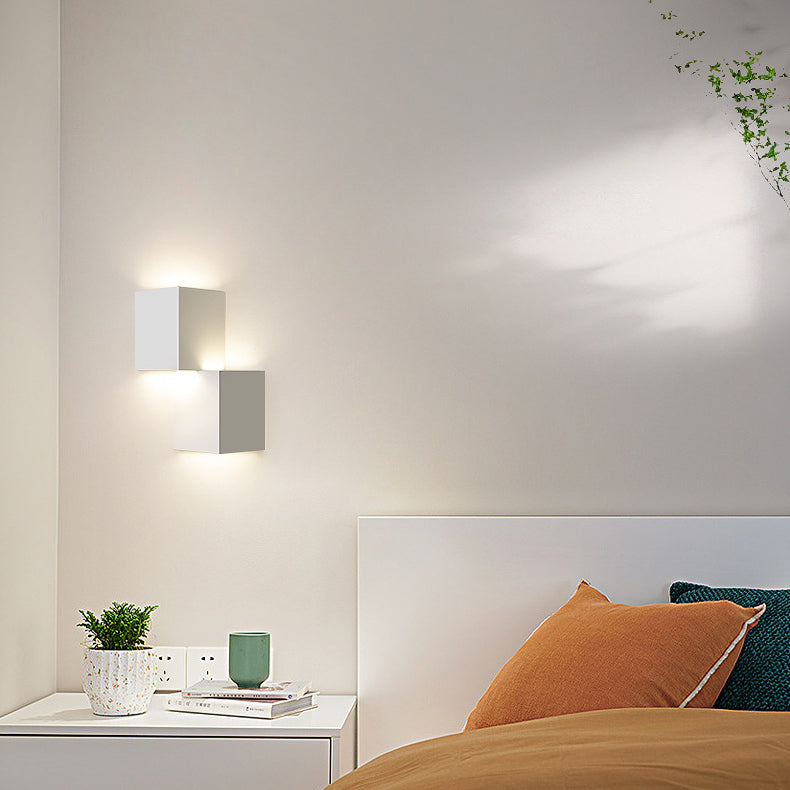 Square Triangle Iron Acrylic Wall Lamp