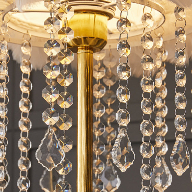 Modern Art Deco Cream Floor Lamp