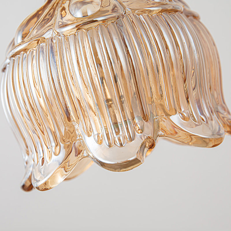 Flower Shape Round Iron Table Lamp