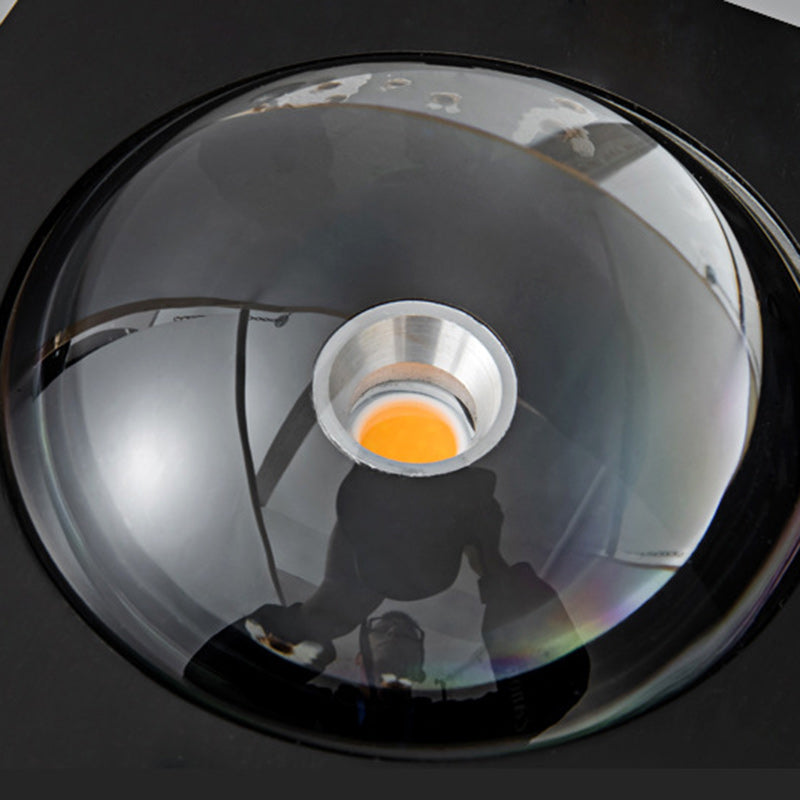 Round Rectangle Iron Acrylic Wall Lamp